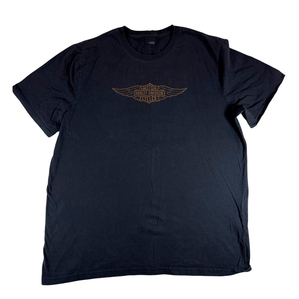 VTG Harley-Davidson Mens Black Graphic T-Shirt Milwaukee 1903 Logo 96232-23VM XL